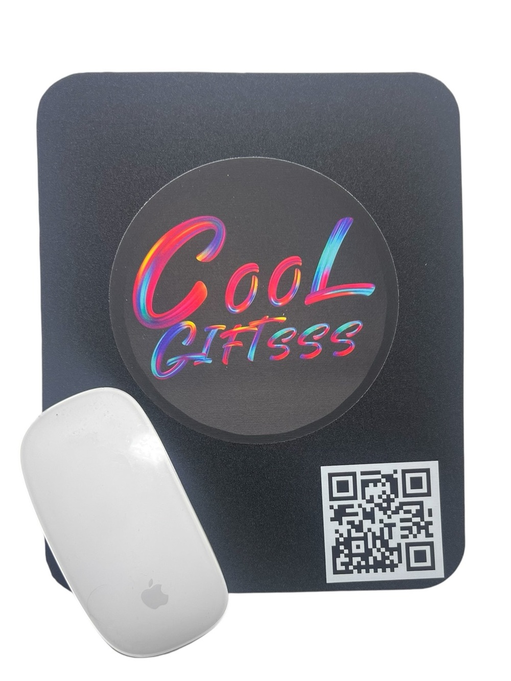 Customized mouse Pad with your logo and QR code or pick a design from my closet